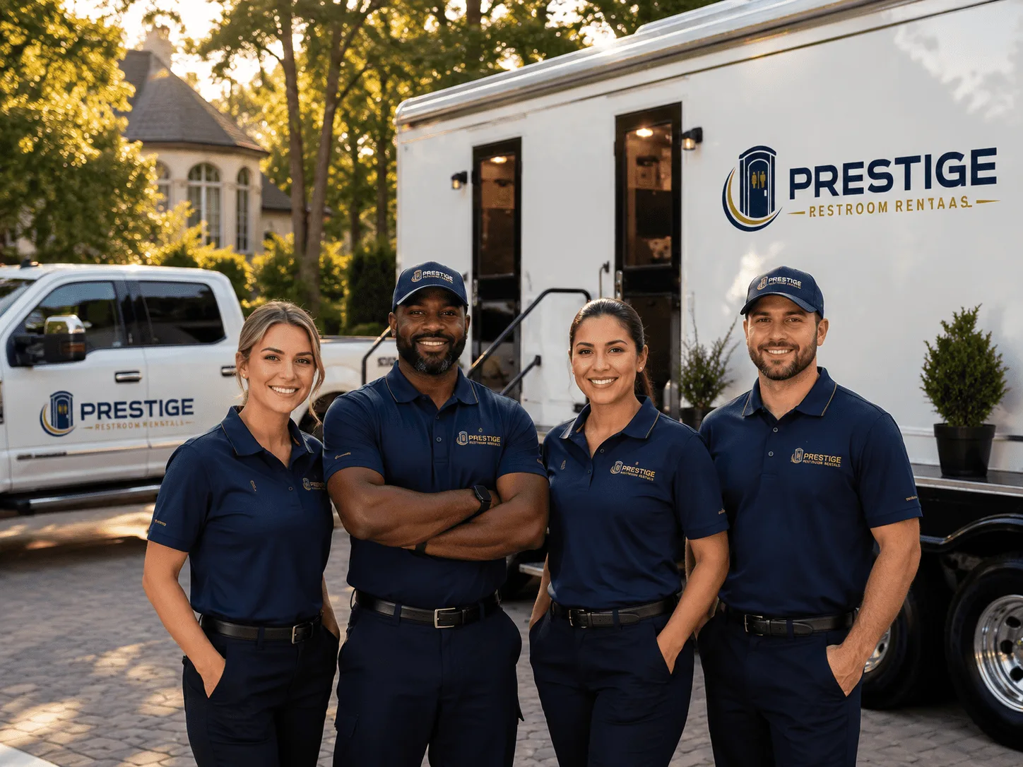 Trusted Luxury Portable Restrooms company in Warwick, ND